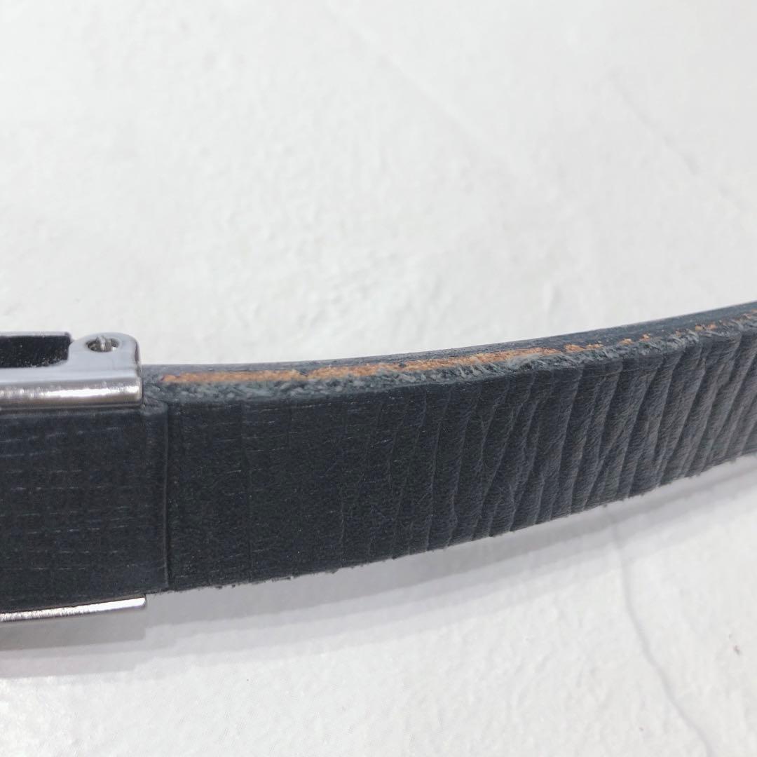 ☆Vivienne Westwood☆ オーブバックルベルト ブラック レザー