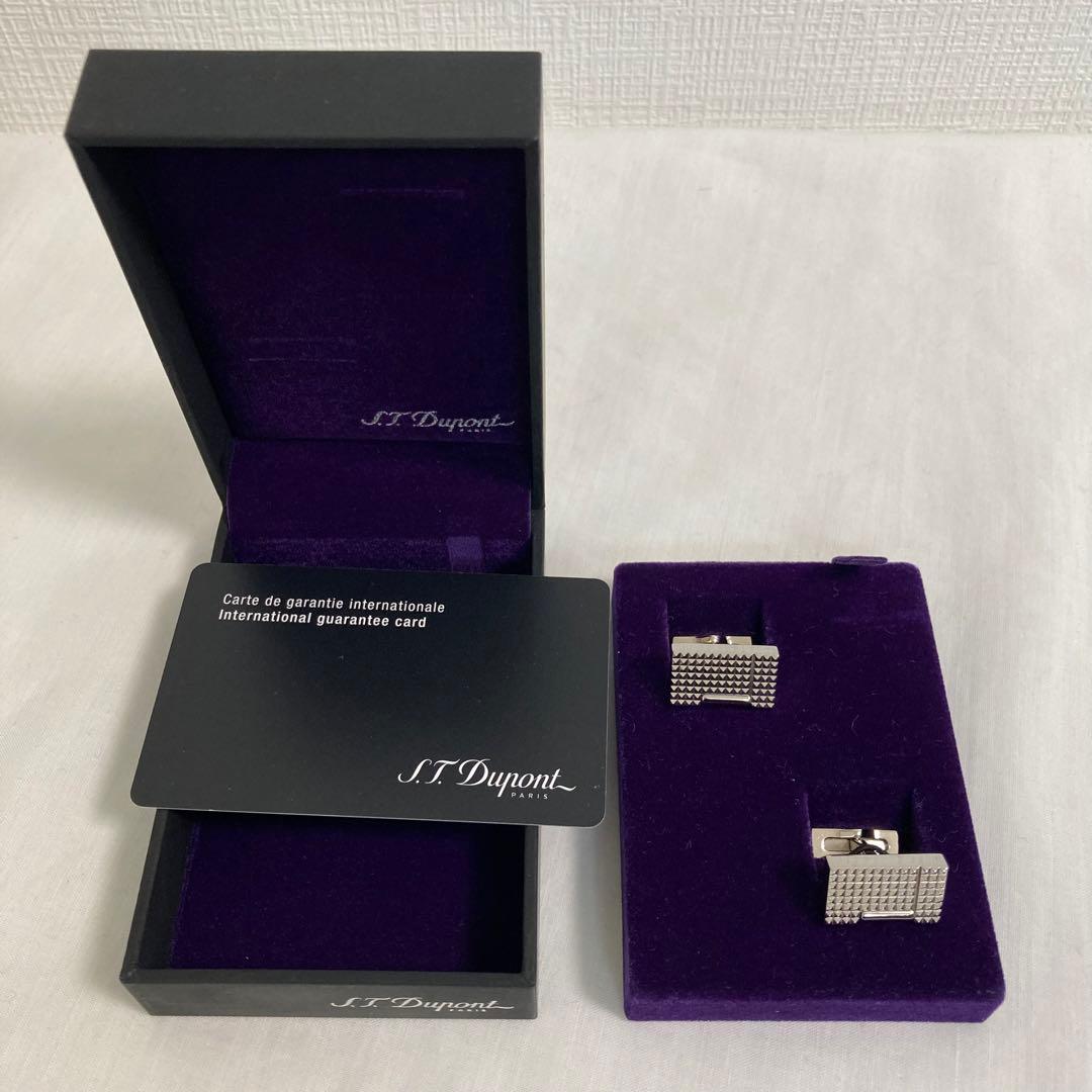 【WARPMAN】デュポン S.T.Dupont カフリンクス 箱付