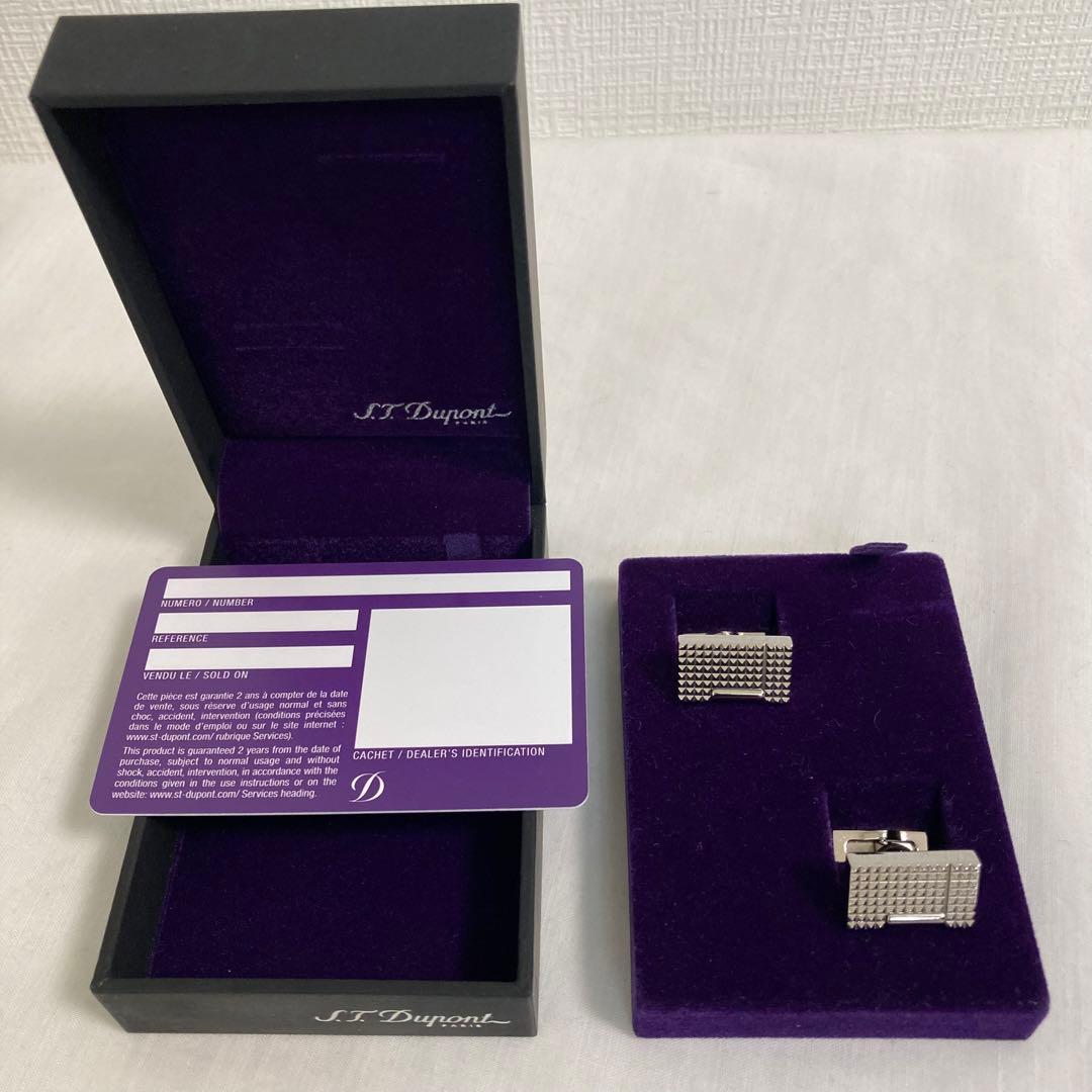 【WARPMAN】デュポン S.T.Dupont カフリンクス 箱付