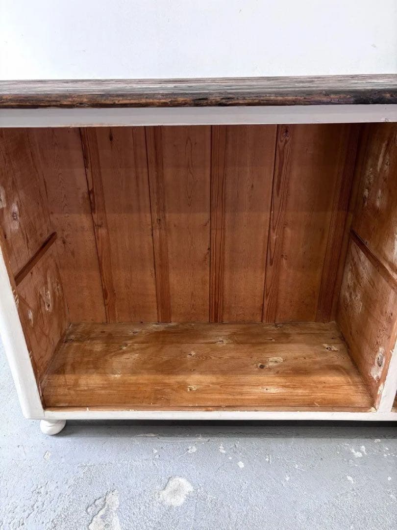 ヴィンテージ ウッド シャビー カウンター