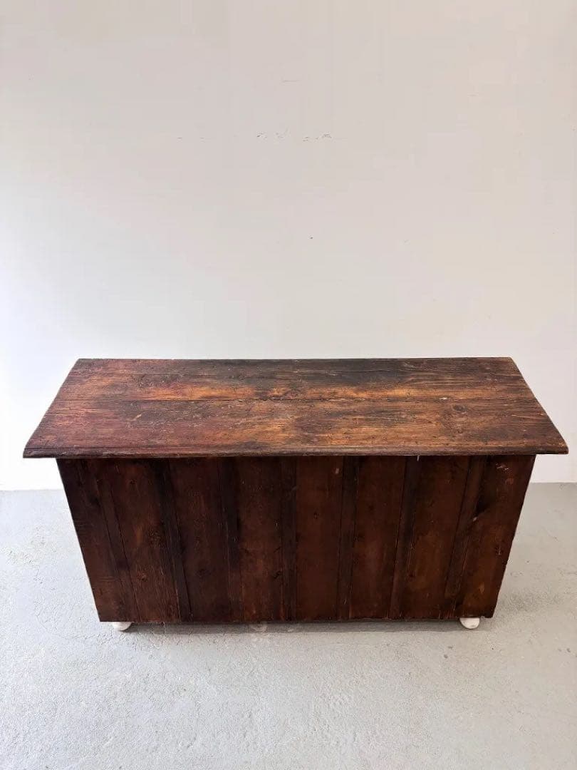 ヴィンテージ ウッド シャビー カウンター