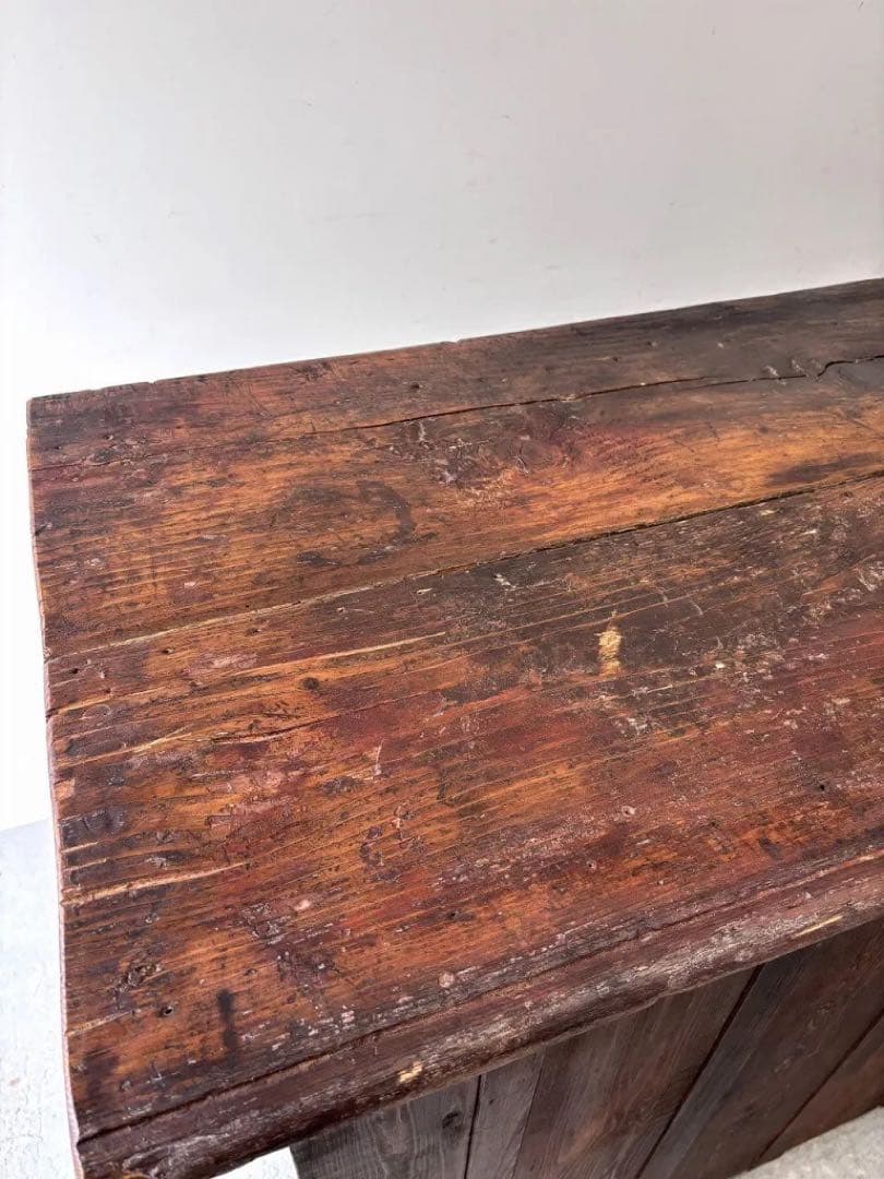 ヴィンテージ ウッド シャビー カウンター