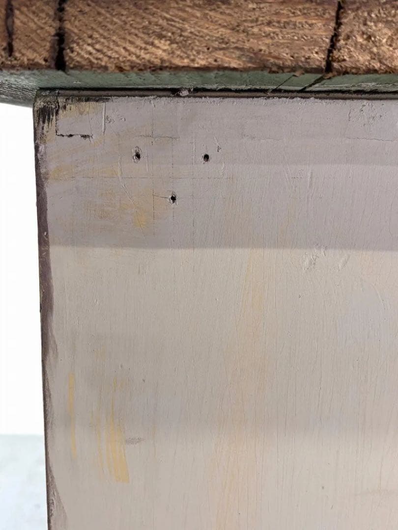 ヴィンテージ ウッド シャビー カウンター