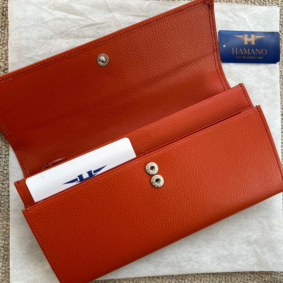 HAMANO濱野皮革工藝グレースウォレット エル本革 長財布 レザーウォレット
