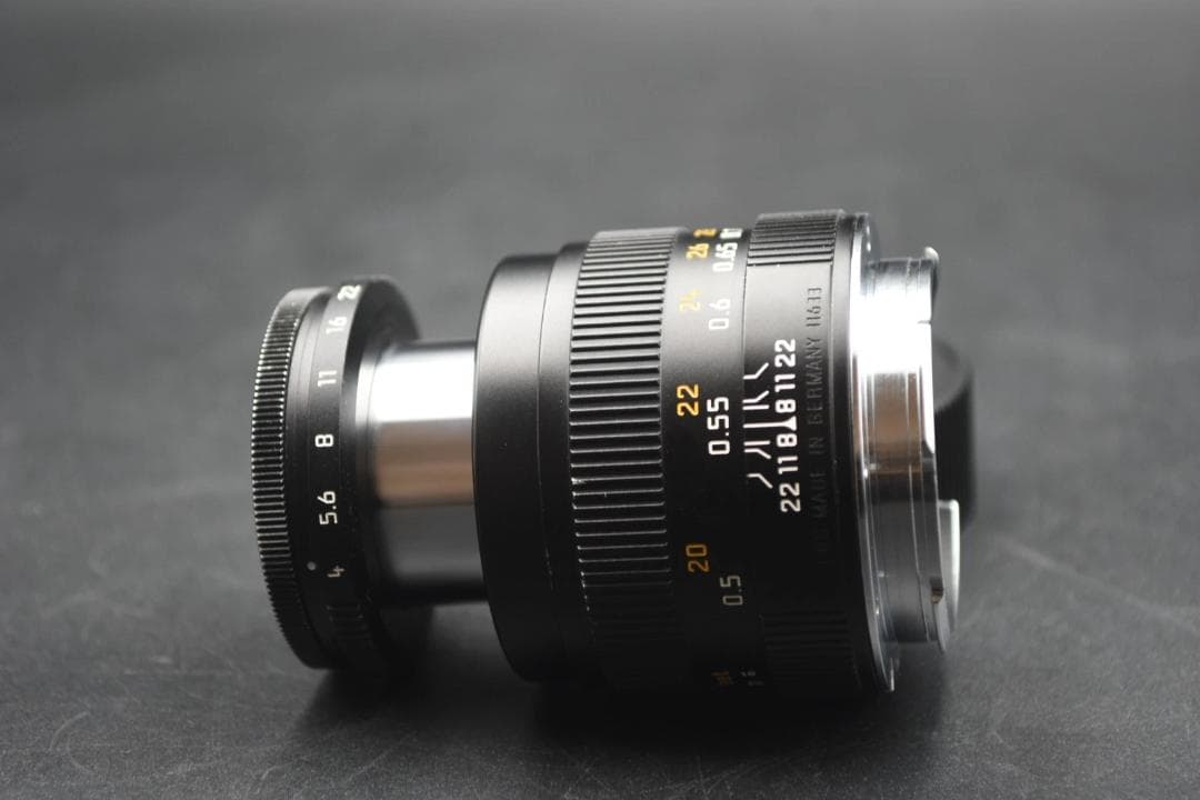 Leica Macro-Elmar-M 90mm F/4 アダプター付き