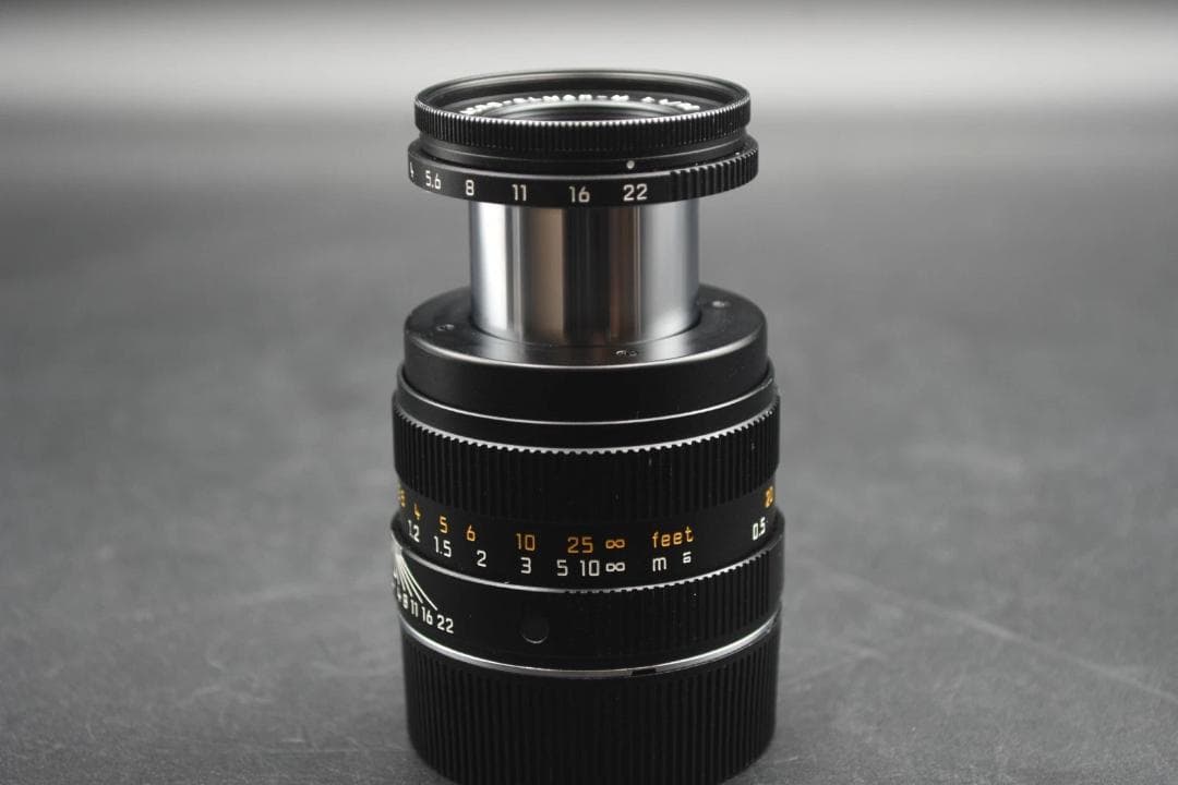 Leica Macro-Elmar-M 90mm F/4 アダプター付き