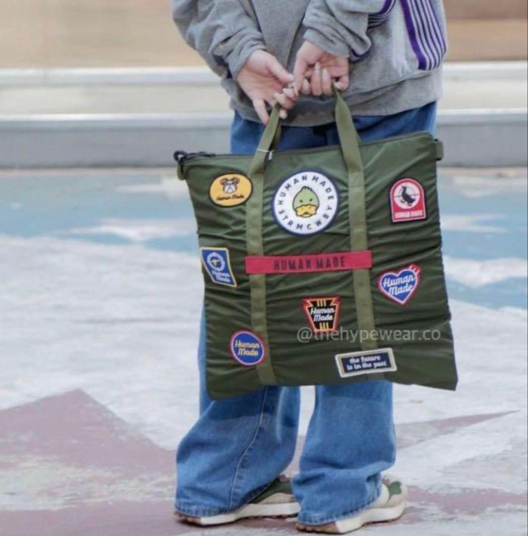 新品♡HUMAN MADE♡HELMET BAG♡オリーブ♡ヘルメットバック