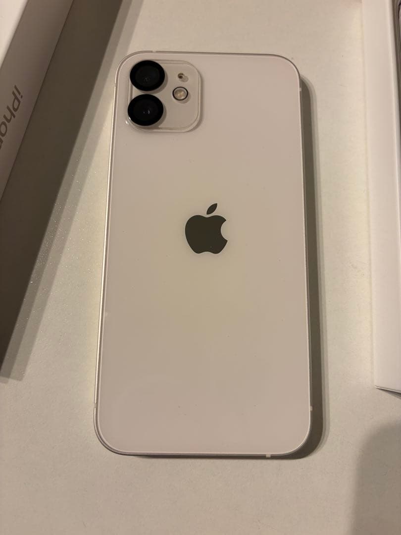 iPhone12 64GB ホワイト SIMフリー 本体 バッテリー残量 80%