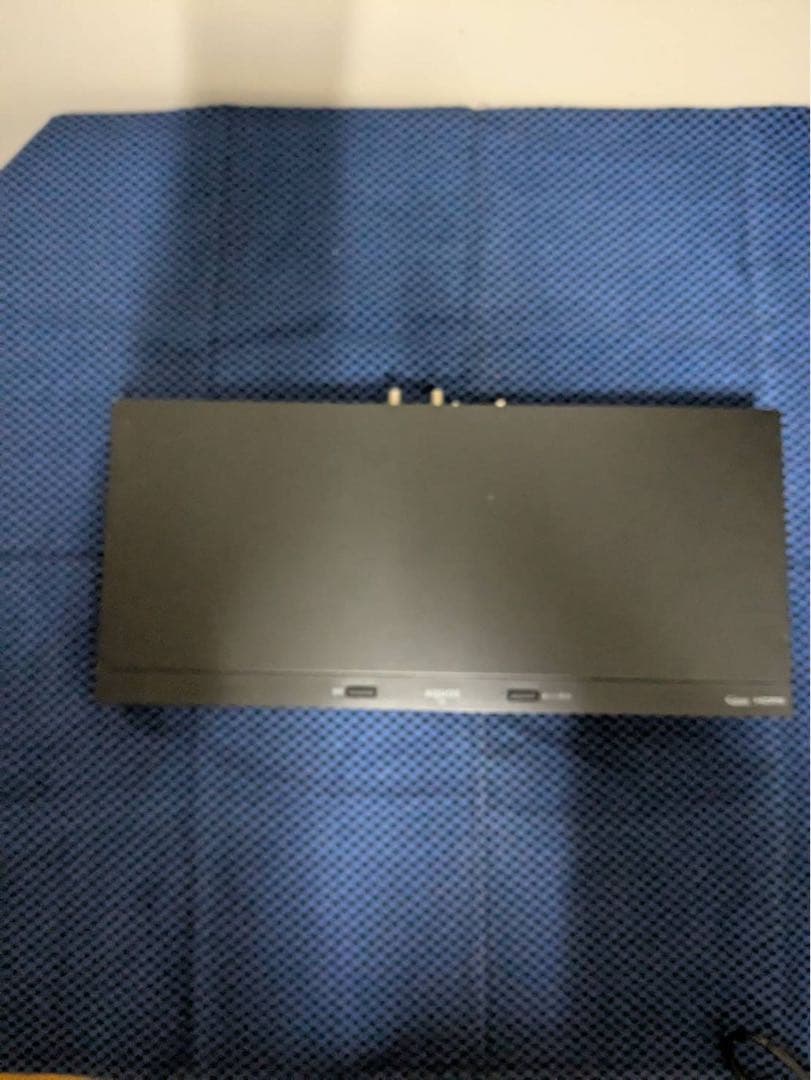 SHARP ブルーレイレコーダー ブラック