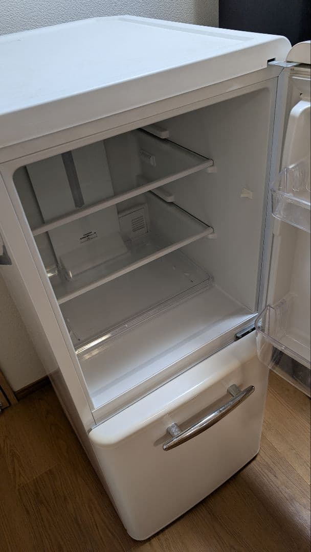 eangle冷凍冷蔵庫2018年製ANG-RE151-A1 ホワイト送料込み