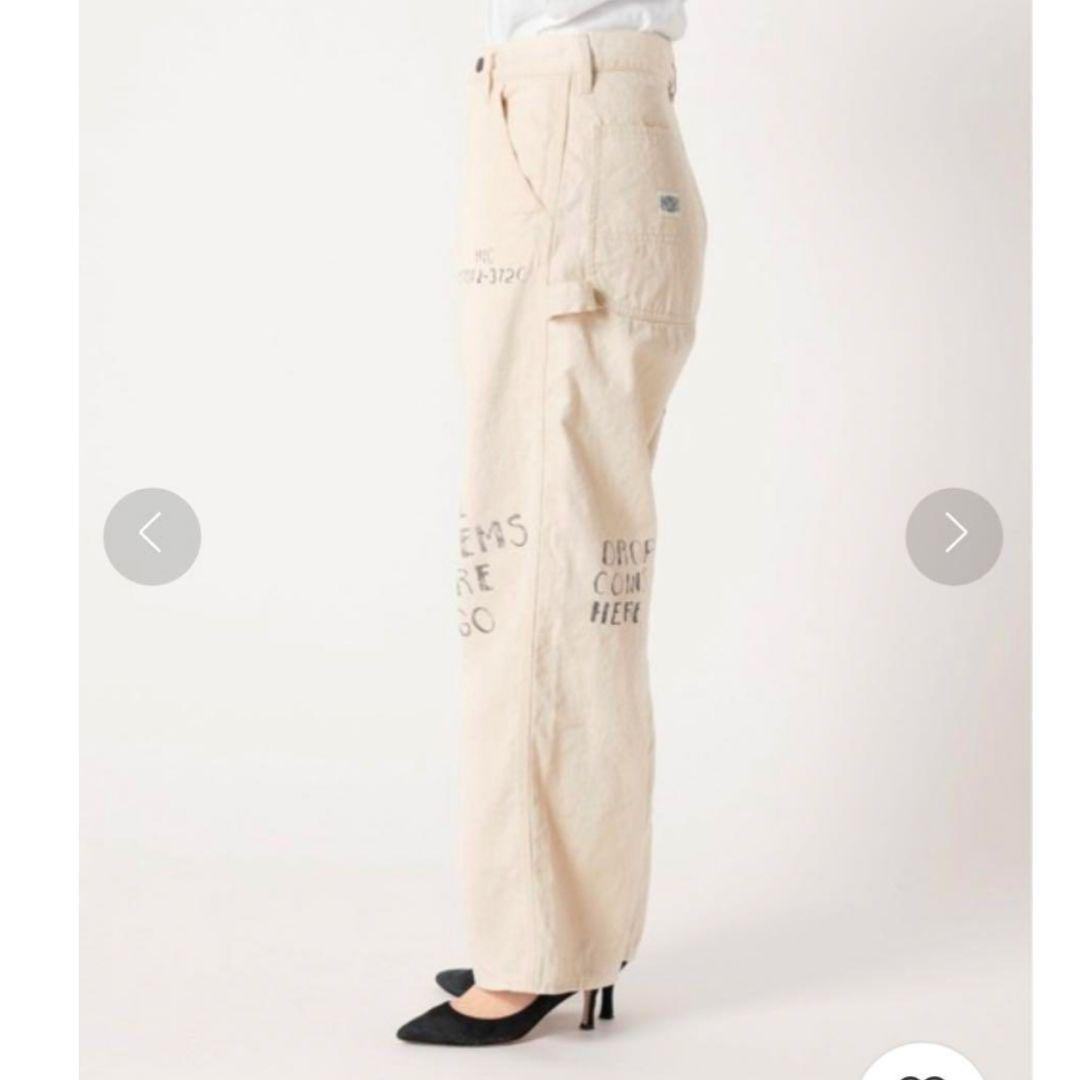 PAYDAY ペイデイ　別注PAINTパンツ　白デニム ペイデイ ペイントパンツ