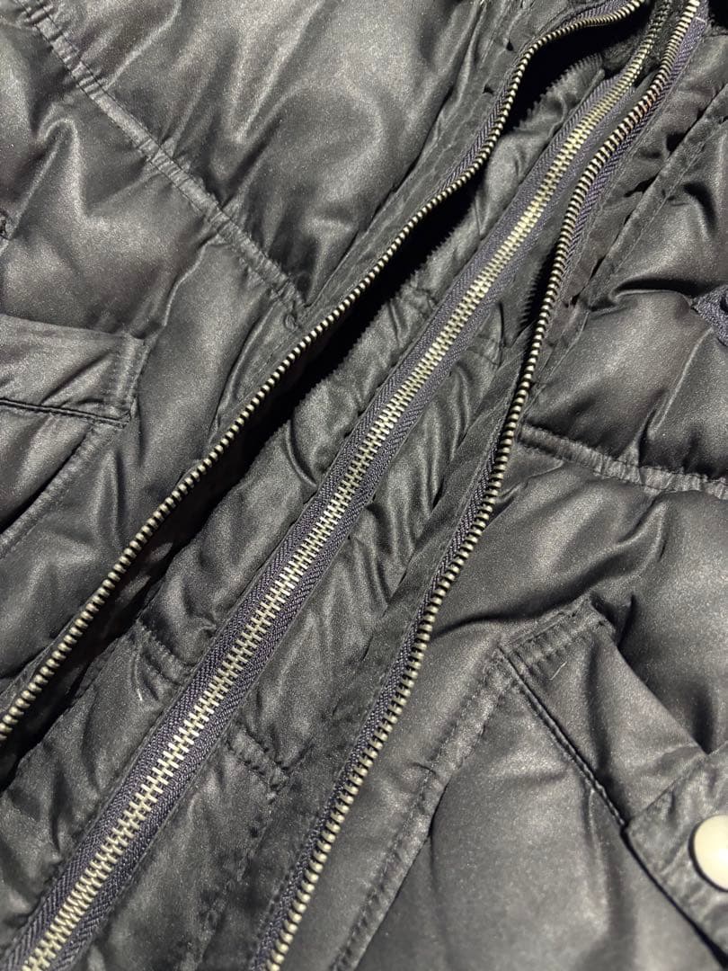 Black Rivet ファーダウンジャケット　y2k archive お兄系