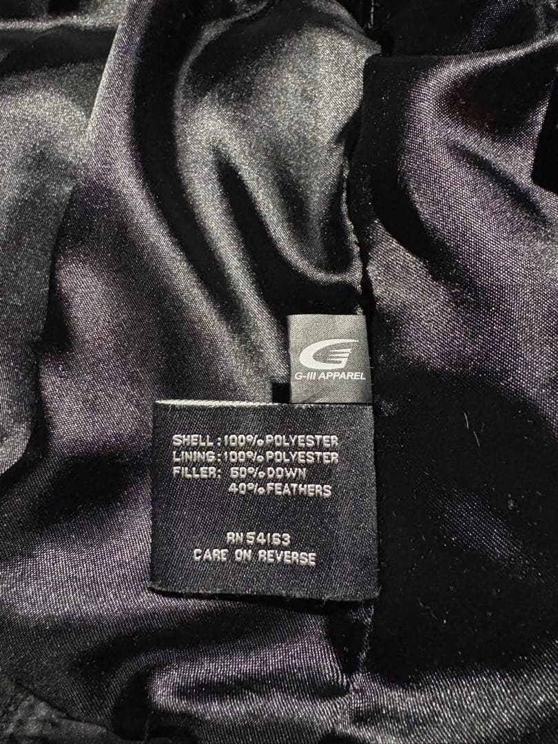 Black Rivet ファーダウンジャケット　y2k archive お兄系