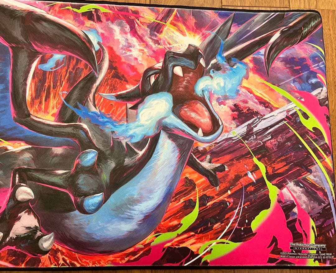 メガリザードンX プレイマット UPC 2025 海外限定品