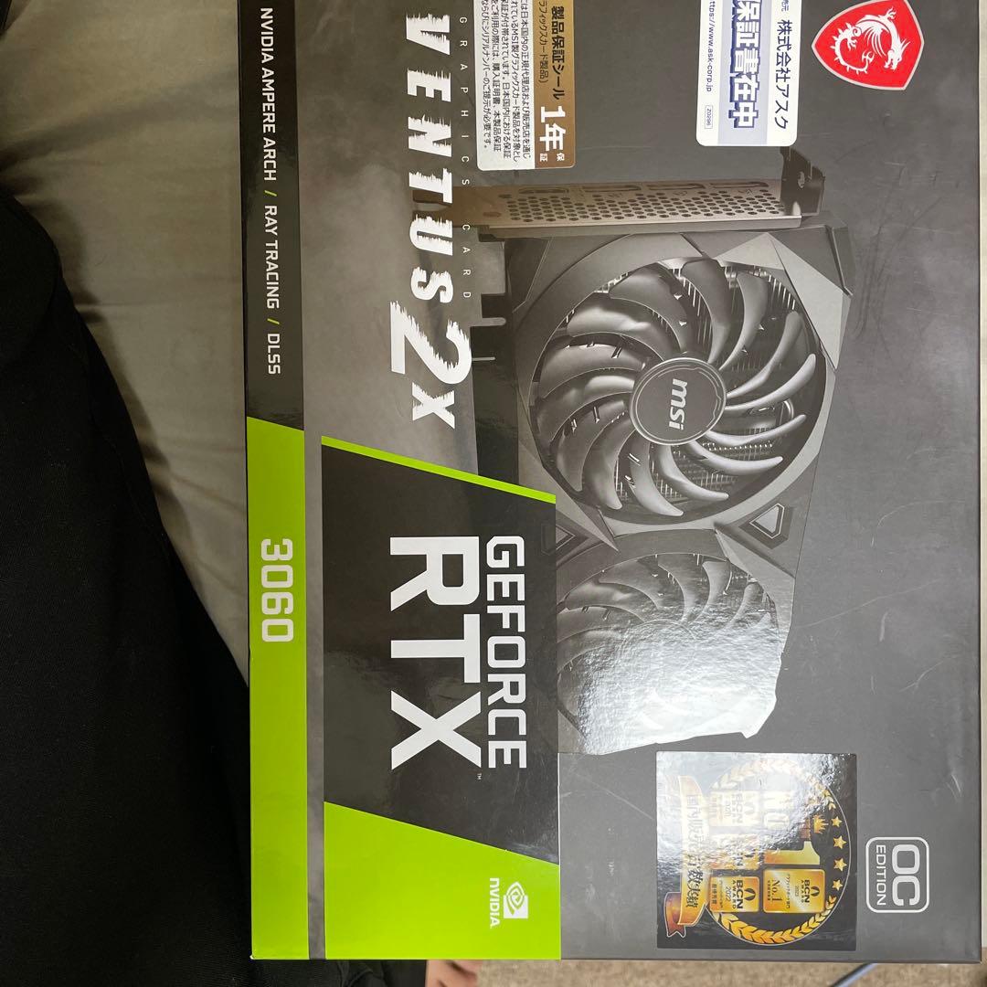 【動作確認済み】GEFORCE RTX 3060 12GB OC