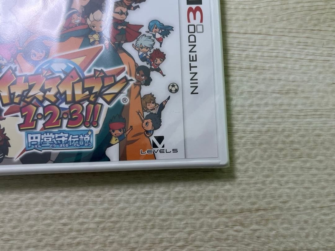 新品未使用 イナズマイレブン1・2・3!! 円堂守伝説 3DS 未開封