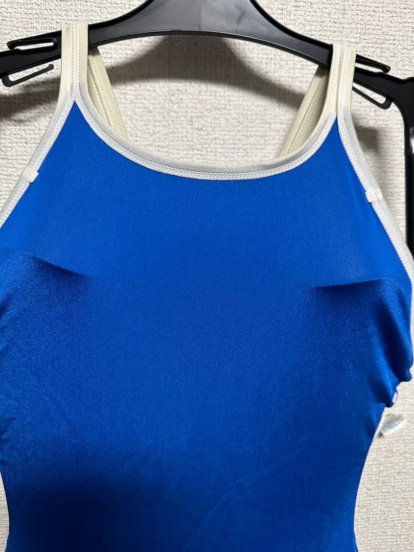 競泳水着 アリーナ arena Mサイズ ABL 青 パイピング 学年色