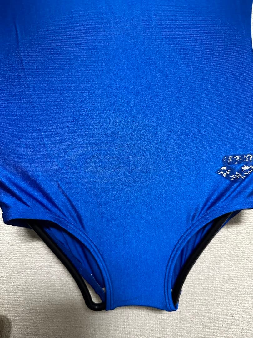 競泳水着 アリーナ arena Mサイズ ABL 青 パイピング 学年色