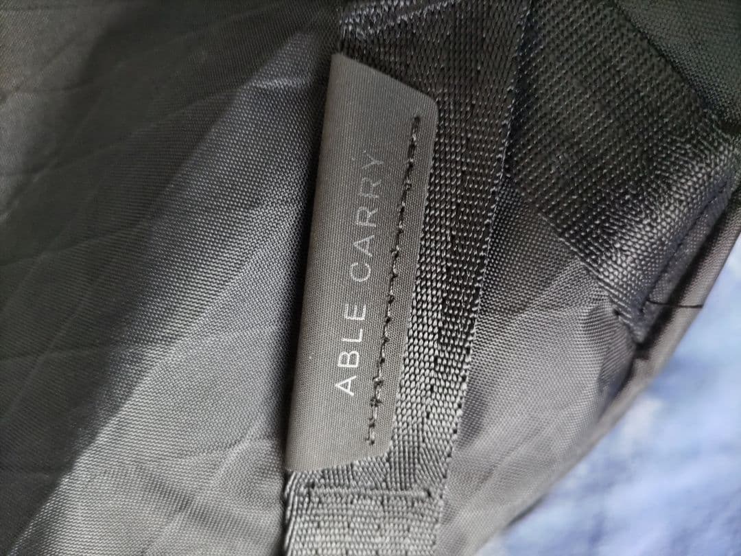 バッグ ABLE CARRY Daily plus x-pac black