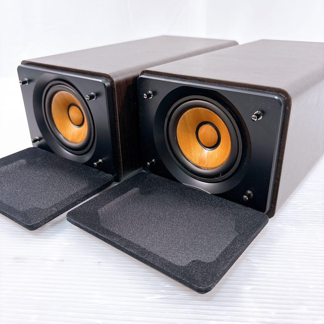 【極美品】JVC フルレンジウッドコーンスピーカー ペア SP-EXS55