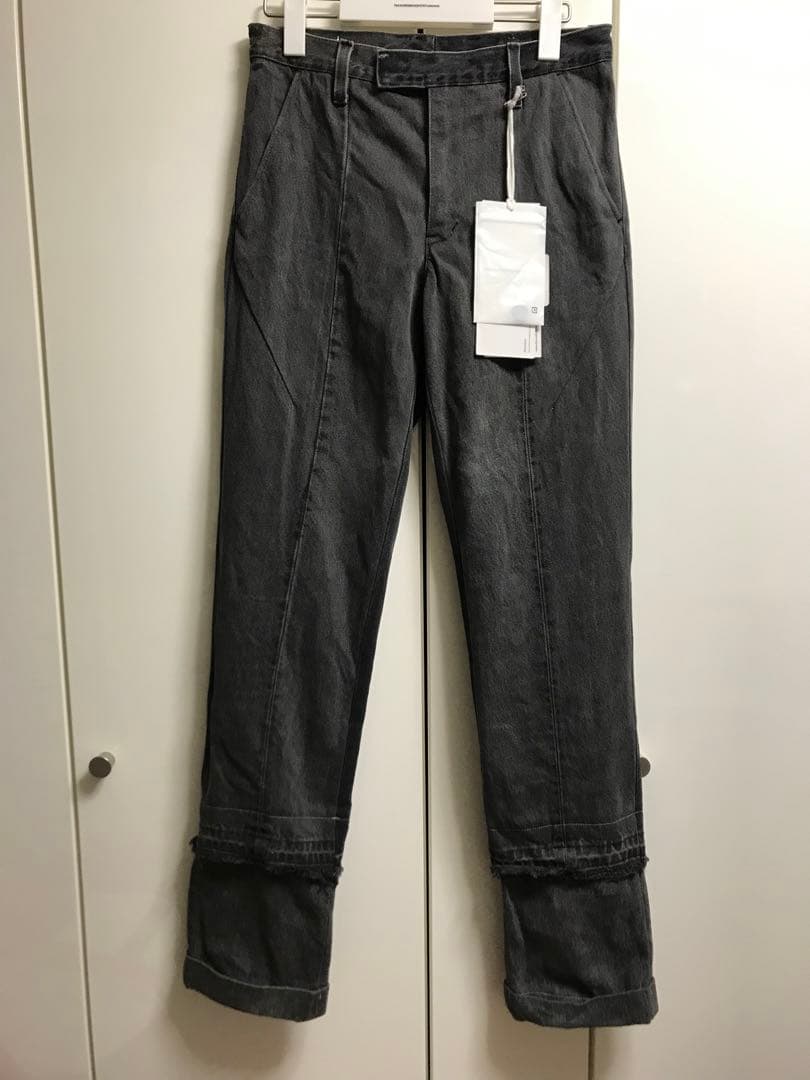 早い者勝ち！格安　ソロイスト　レイヤードリメイクデニム　ジーンズ　soloist