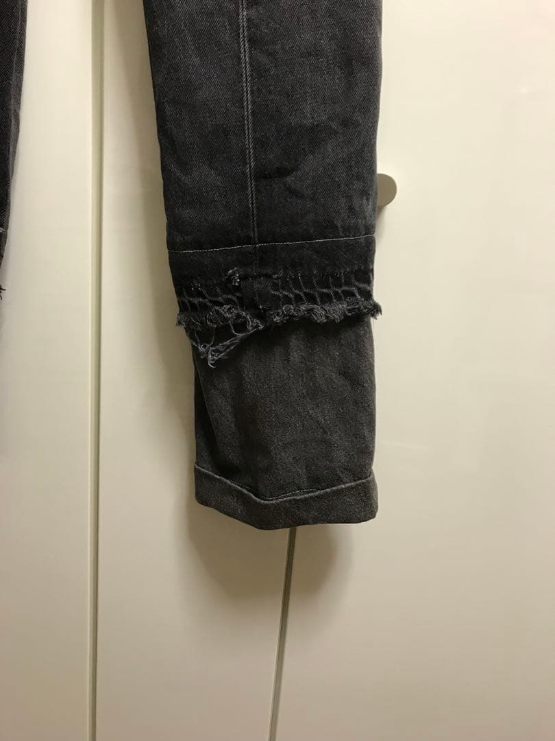 早い者勝ち！格安　ソロイスト　レイヤードリメイクデニム　ジーンズ　soloist