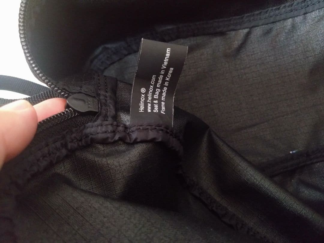 Helinox チェアワン モンベル オールブラック