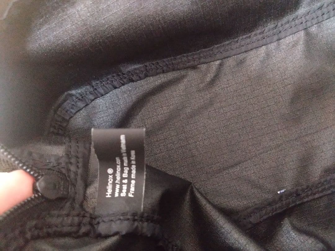 Helinox チェアワン モンベル オールブラック