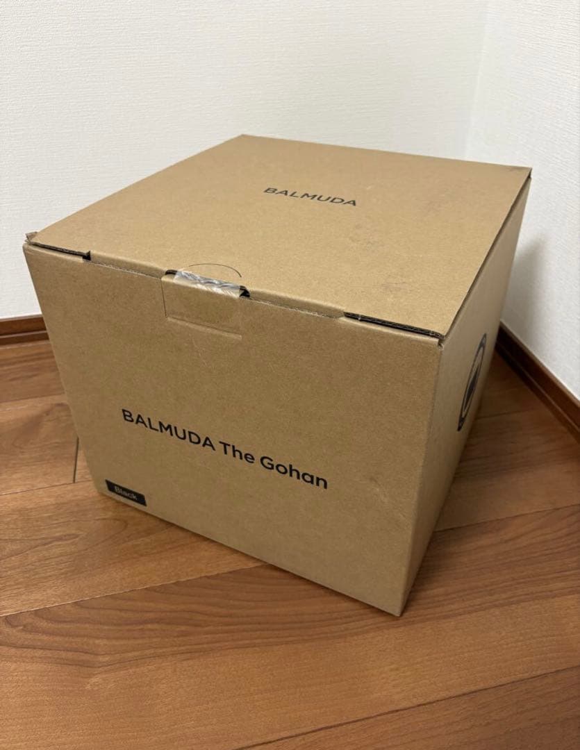 BALMUDA The Gohan ブラック 電気炊飯器 K08A-BK