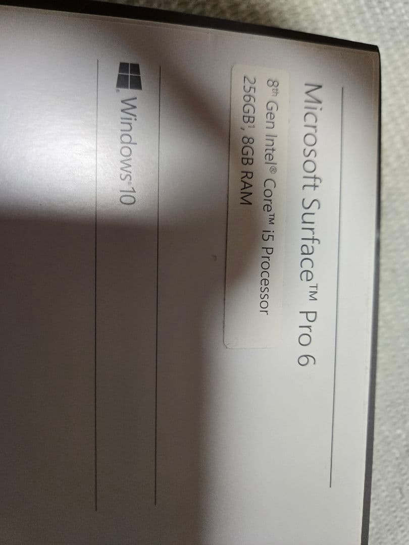 【Office2019 付】Surface Pro6