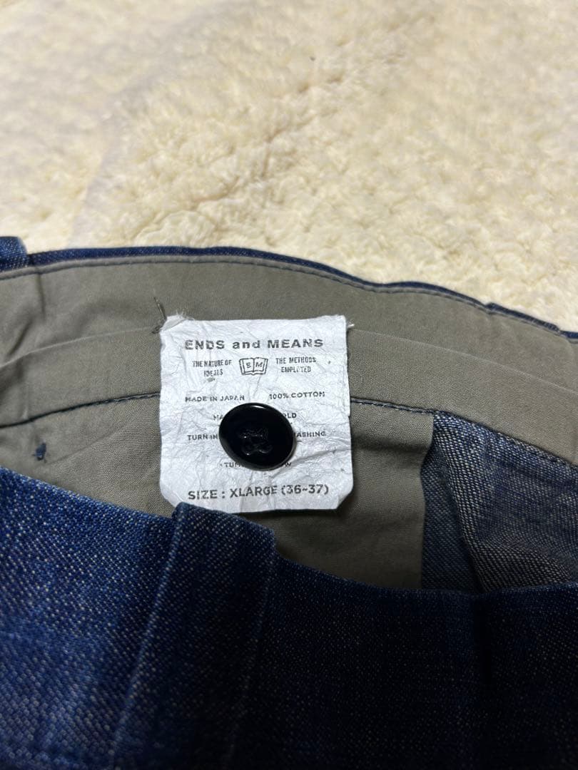 パンツ ENDS and MEANS Work Chino