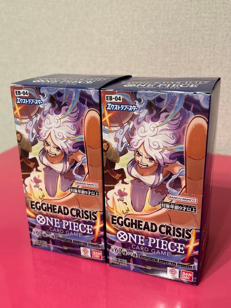 EGGHEAD CRISIS ワンピースカード テープあり　2BOX セット