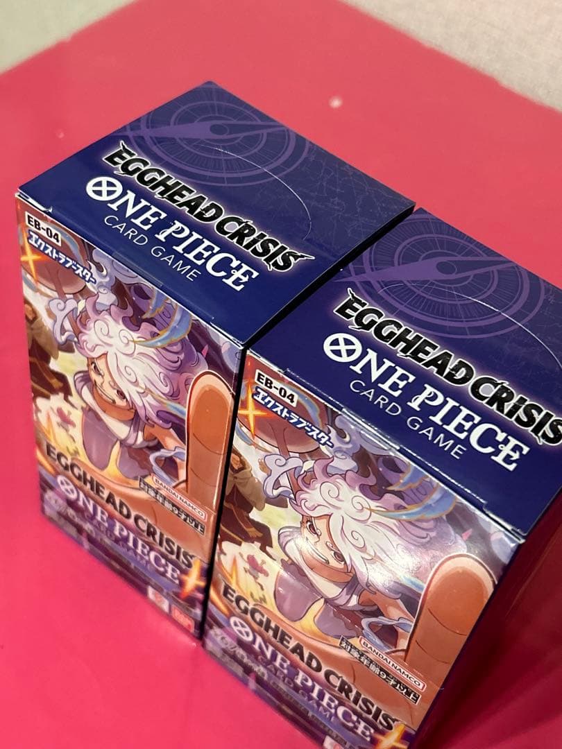 EGGHEAD CRISIS ワンピースカード テープあり　2BOX セット