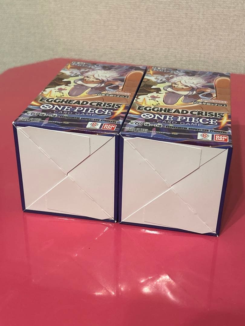 EGGHEAD CRISIS ワンピースカード テープあり　2BOX セット