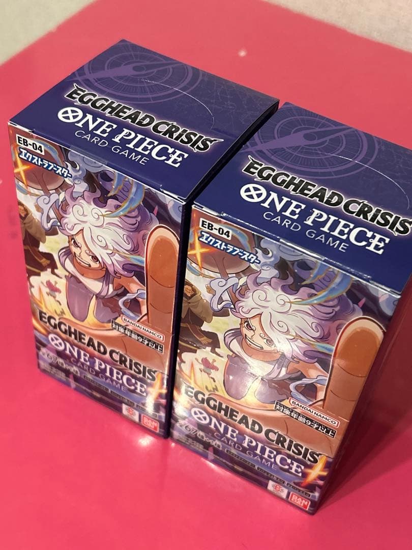 EGGHEAD CRISIS ワンピースカード テープあり　2BOX セット