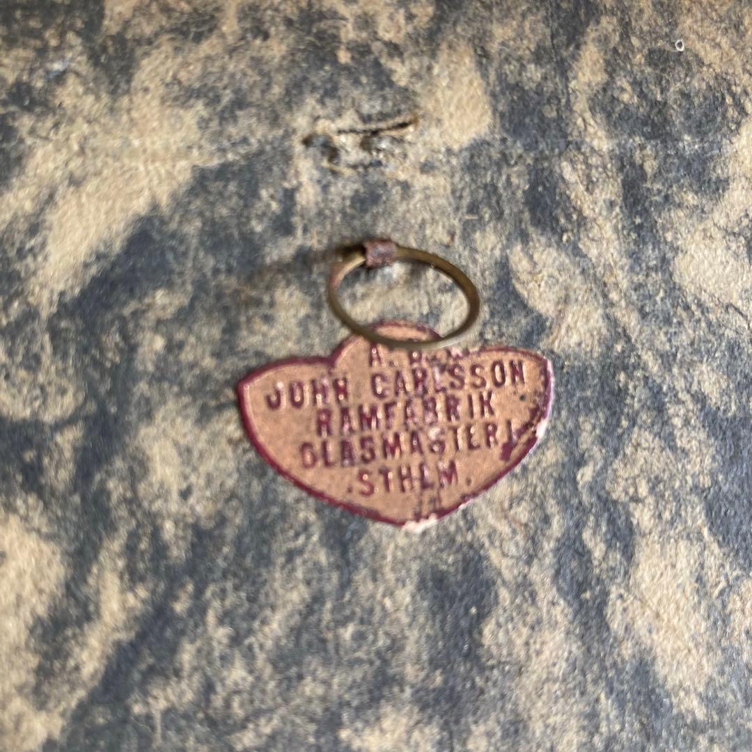 アンティークフレームD★1920年代超希少なBIRGITのアンティークカード入り