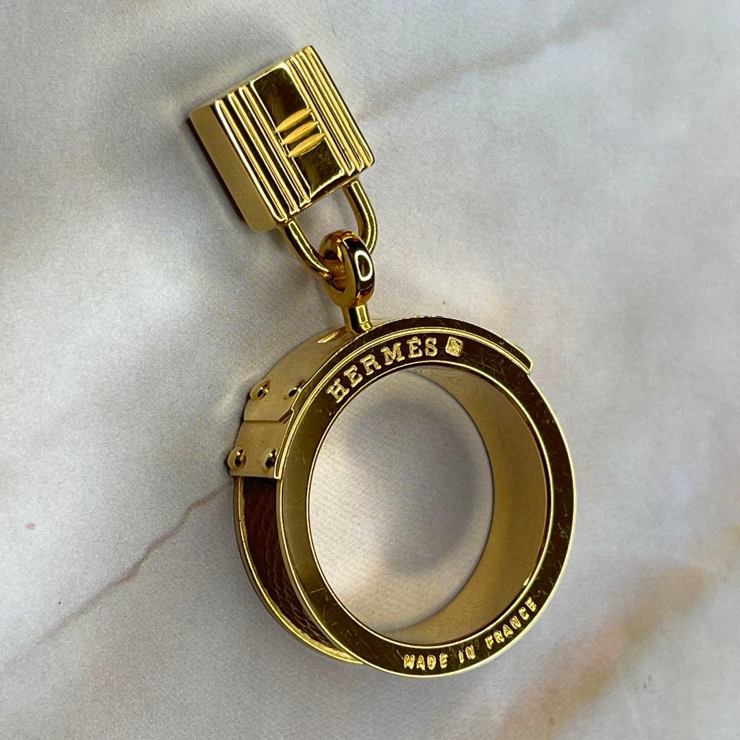 【美品】 HERMES エルメス ケリー スカーフリング