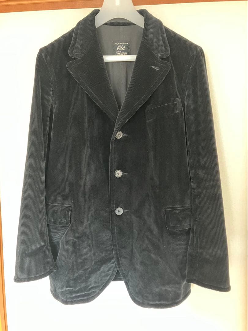 omamoriオールドタウン　oldtown コーデュロイ　ブラック