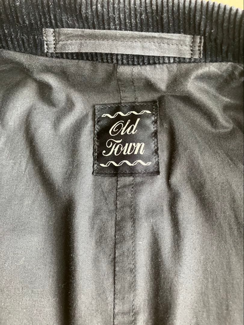 omamoriオールドタウン　oldtown コーデュロイ　ブラック