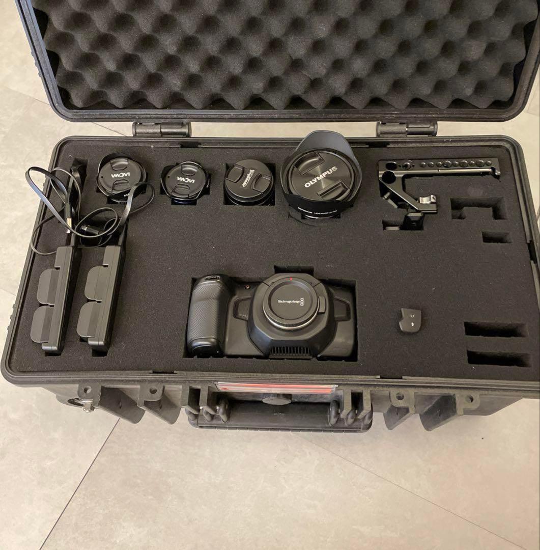 BMPCC4K レンズなどセット