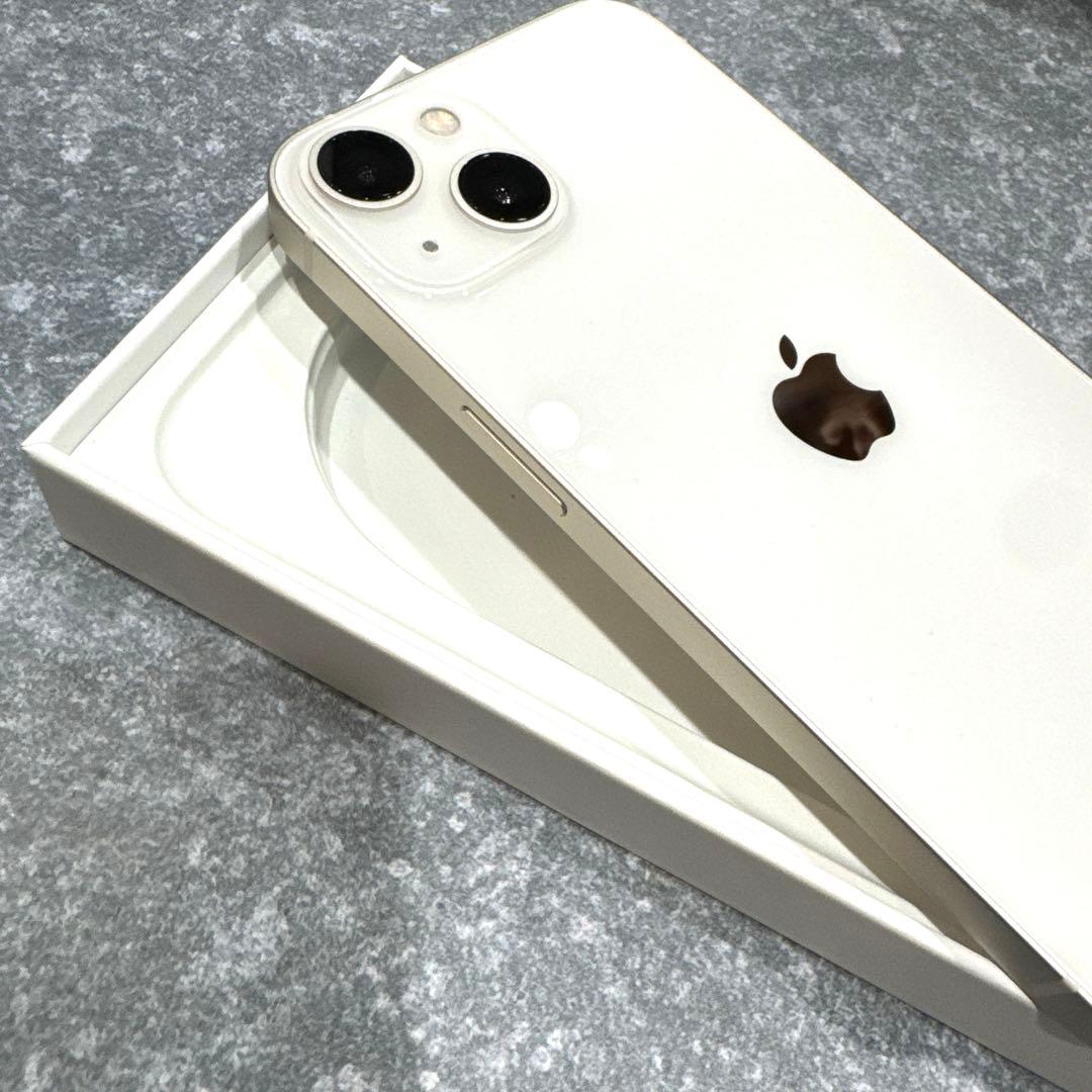 【未使用・美品】iPhone13 スターライト128GB