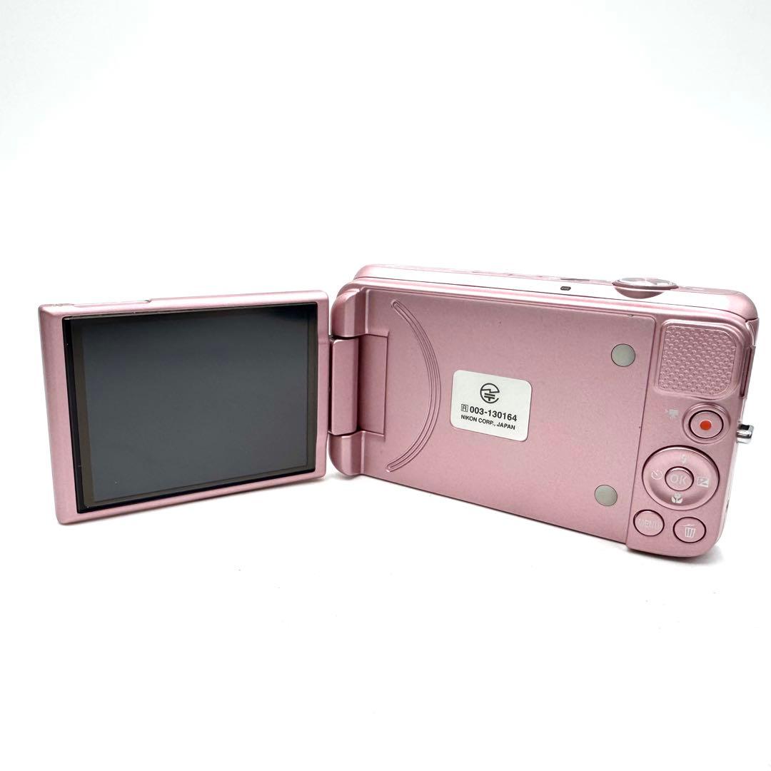 美品 ニコン NIKON Coolpix S6600 コンデジ ピンク