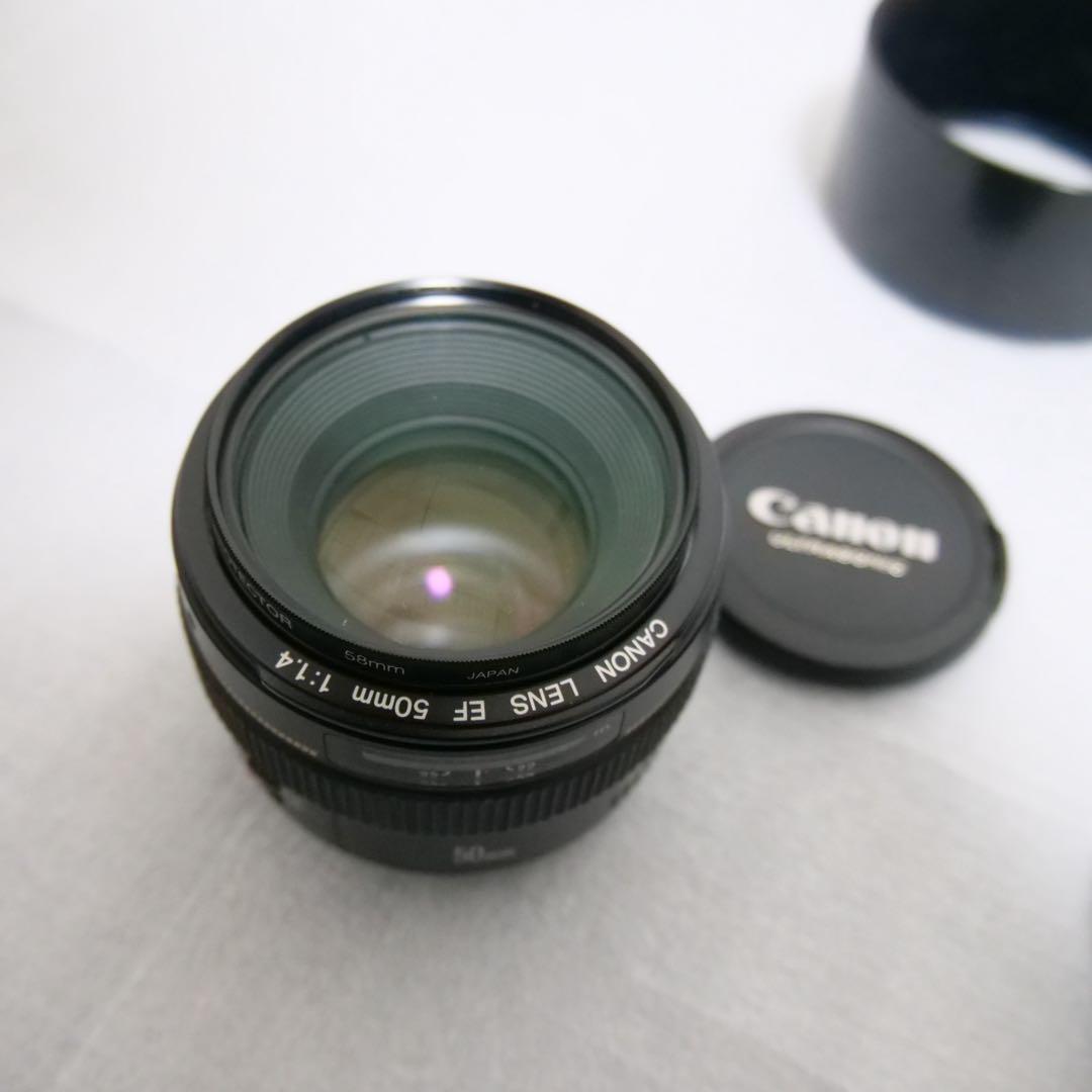 Canon EF 50mm f/1.4 USM レンズ