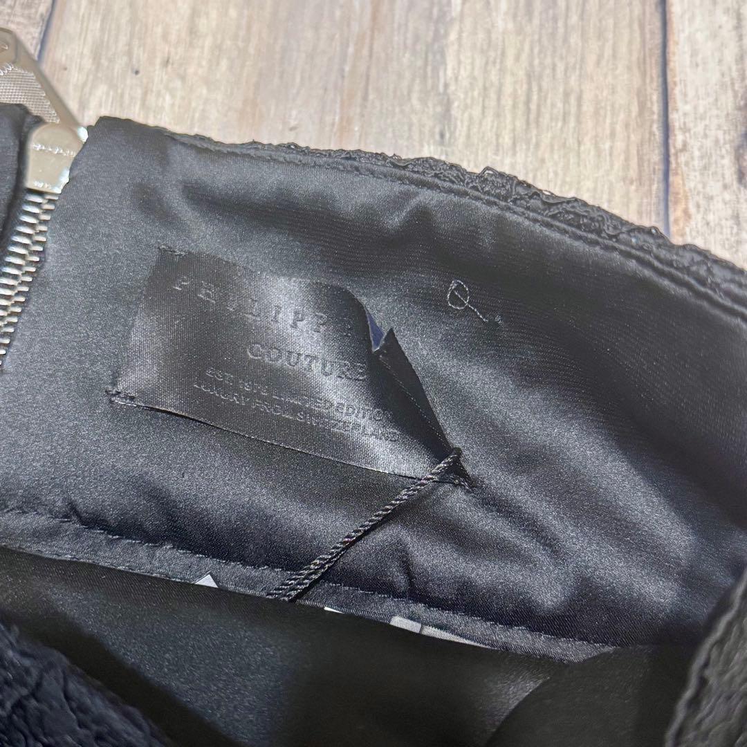 【FARFETCHタグ付き】PHILIPPPLEIN ハイウエスト レースパンツ