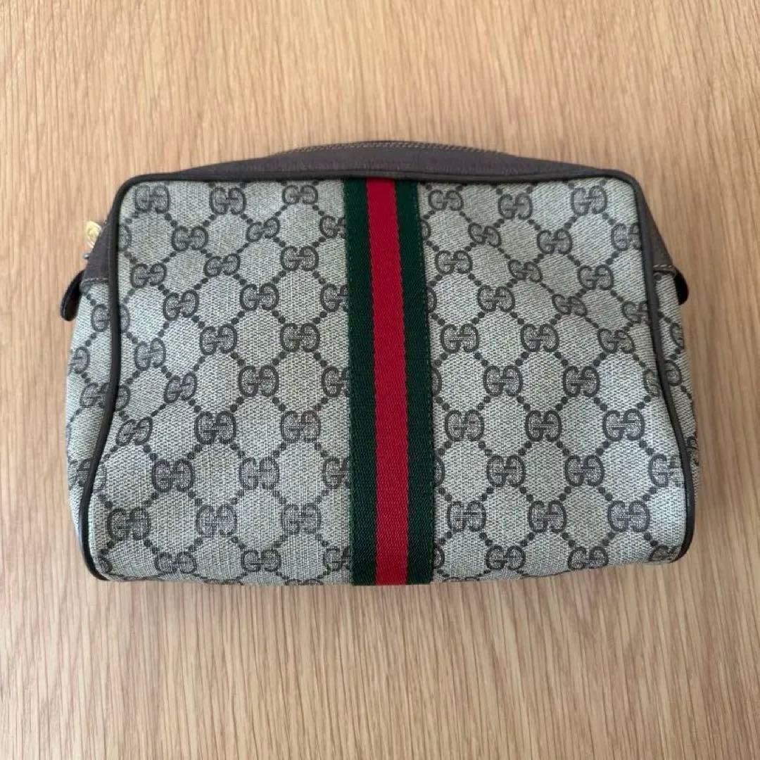 Gucci GGキャンバスクラッチバッグ/ポーチ