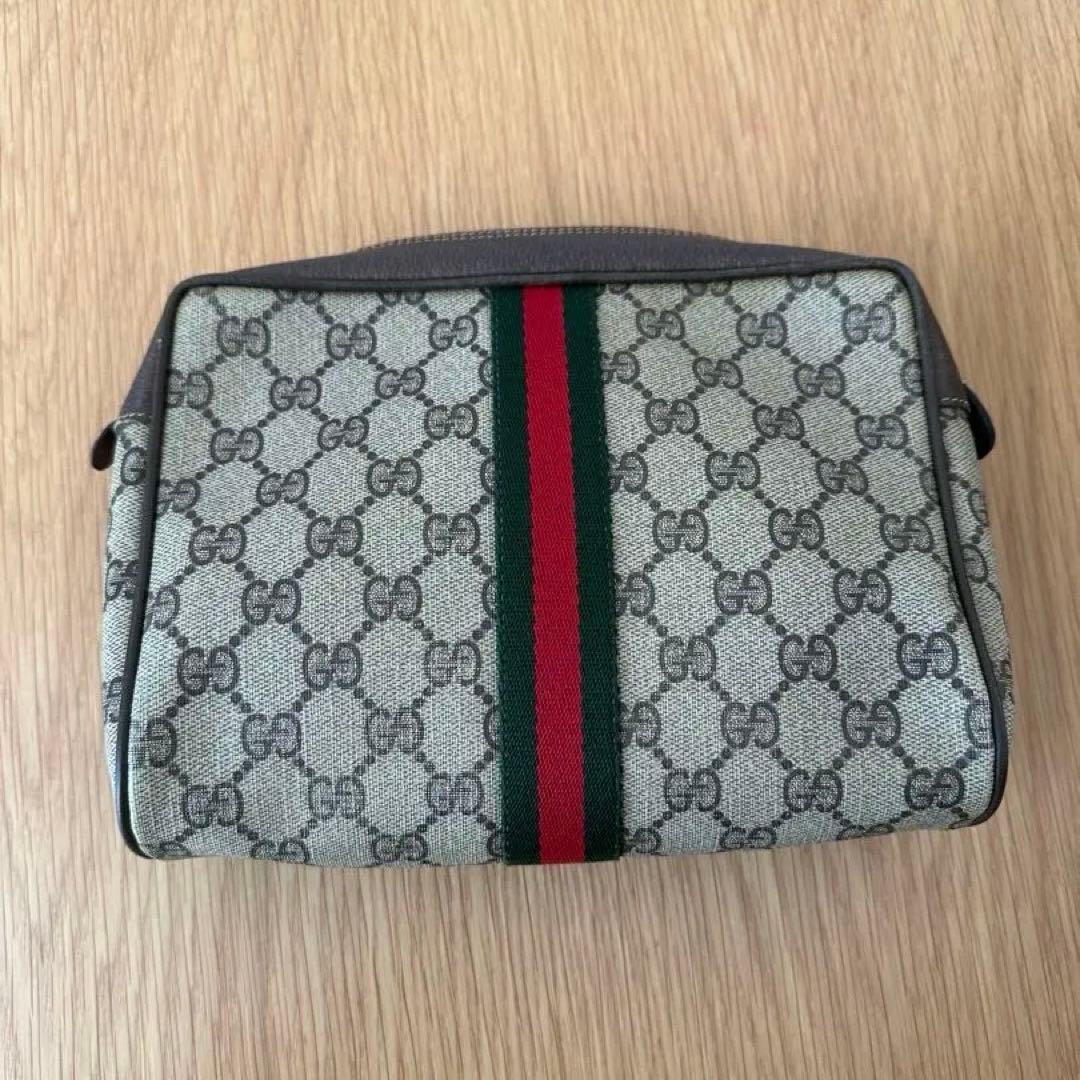 Gucci GGキャンバスクラッチバッグ/ポーチ