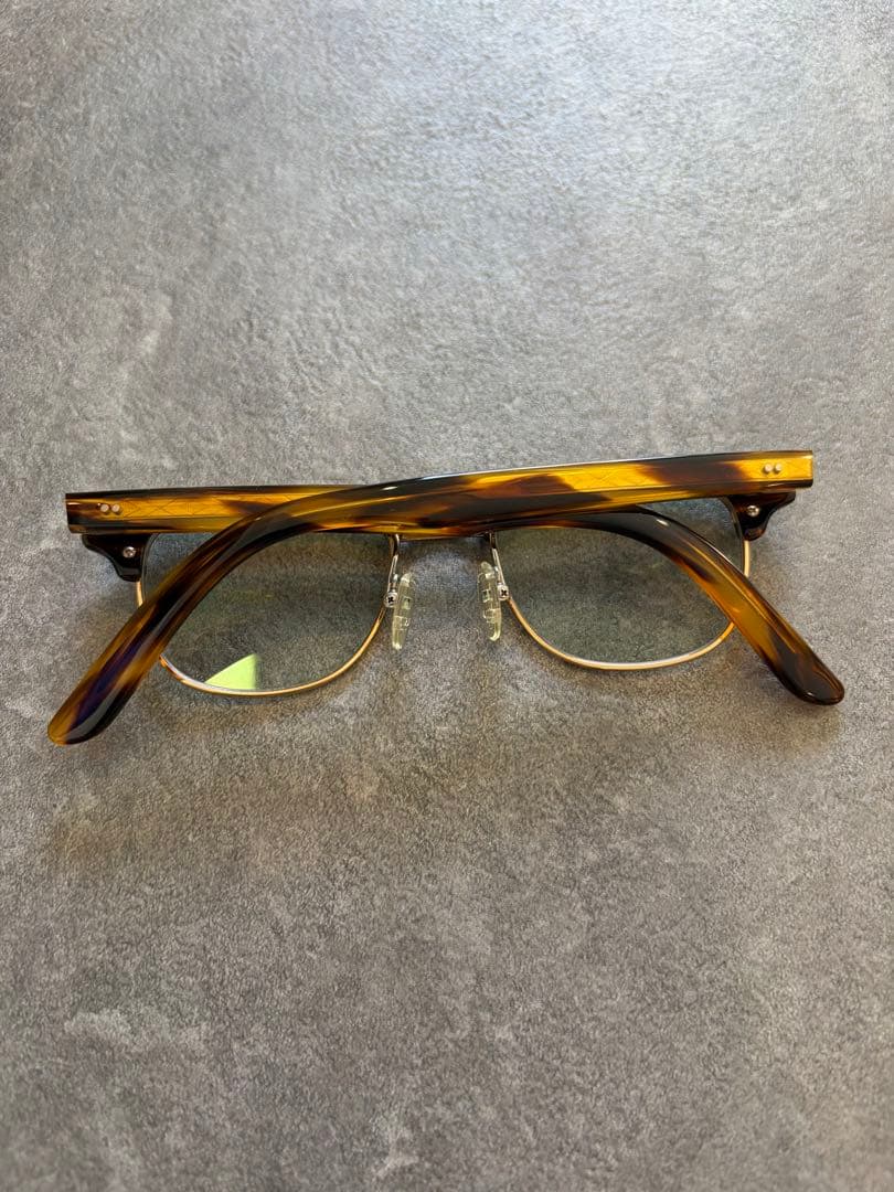 YELLOWS PLUS イエローズプラス　メガネ　跳ね上げ式　日本製　度あり