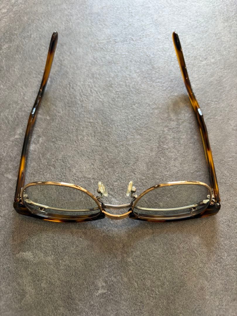 YELLOWS PLUS イエローズプラス　メガネ　跳ね上げ式　日本製　度あり