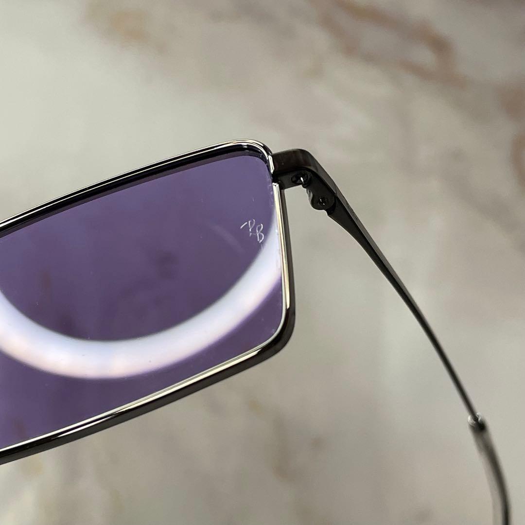 ray ban レイバン スクエア Y2K メタル サングラス ケース付き レア