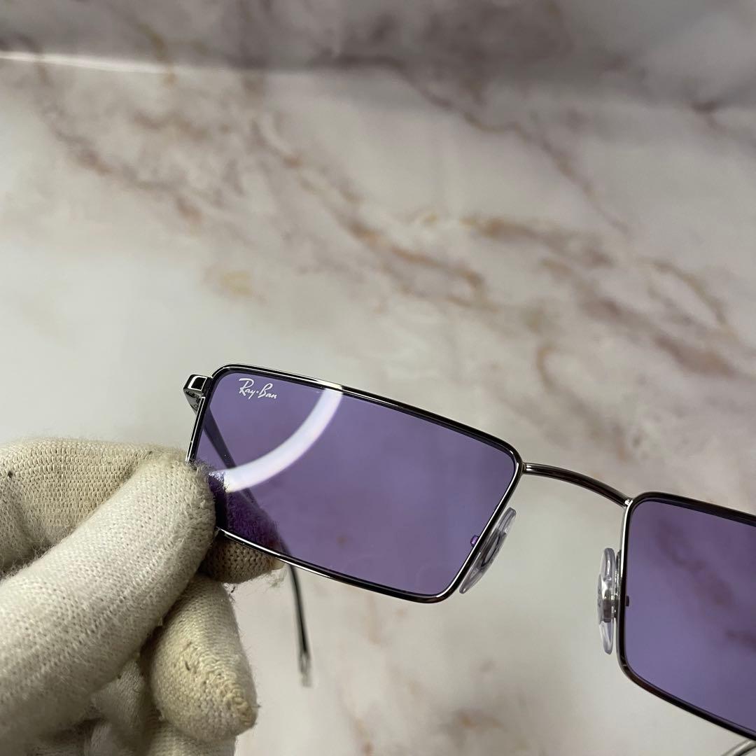 ray ban レイバン スクエア Y2K メタル サングラス ケース付き レア